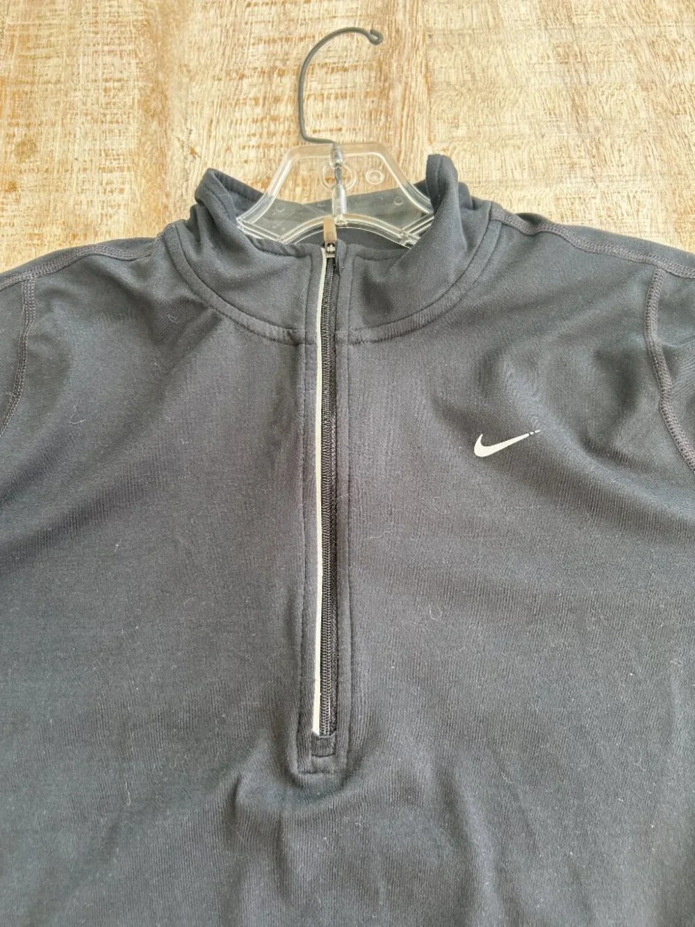 Nike Womens DriFit Black Track Running Jacket size Medium
